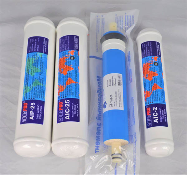 Комплект Картриджей AquaPro 1-4 ступени для A-450 STD Compact, A-450m STD Compact